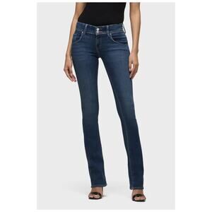 Hudson dark wash mid-rise beth baby boot jeans size 30